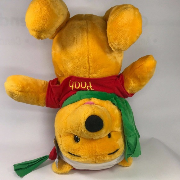 Vintage Disney 2002 Special Edition Winnie the Pooh Christmas Santa - 26" - Picture 5 of 10